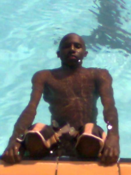 a la piscine