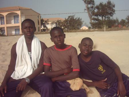 a la plage